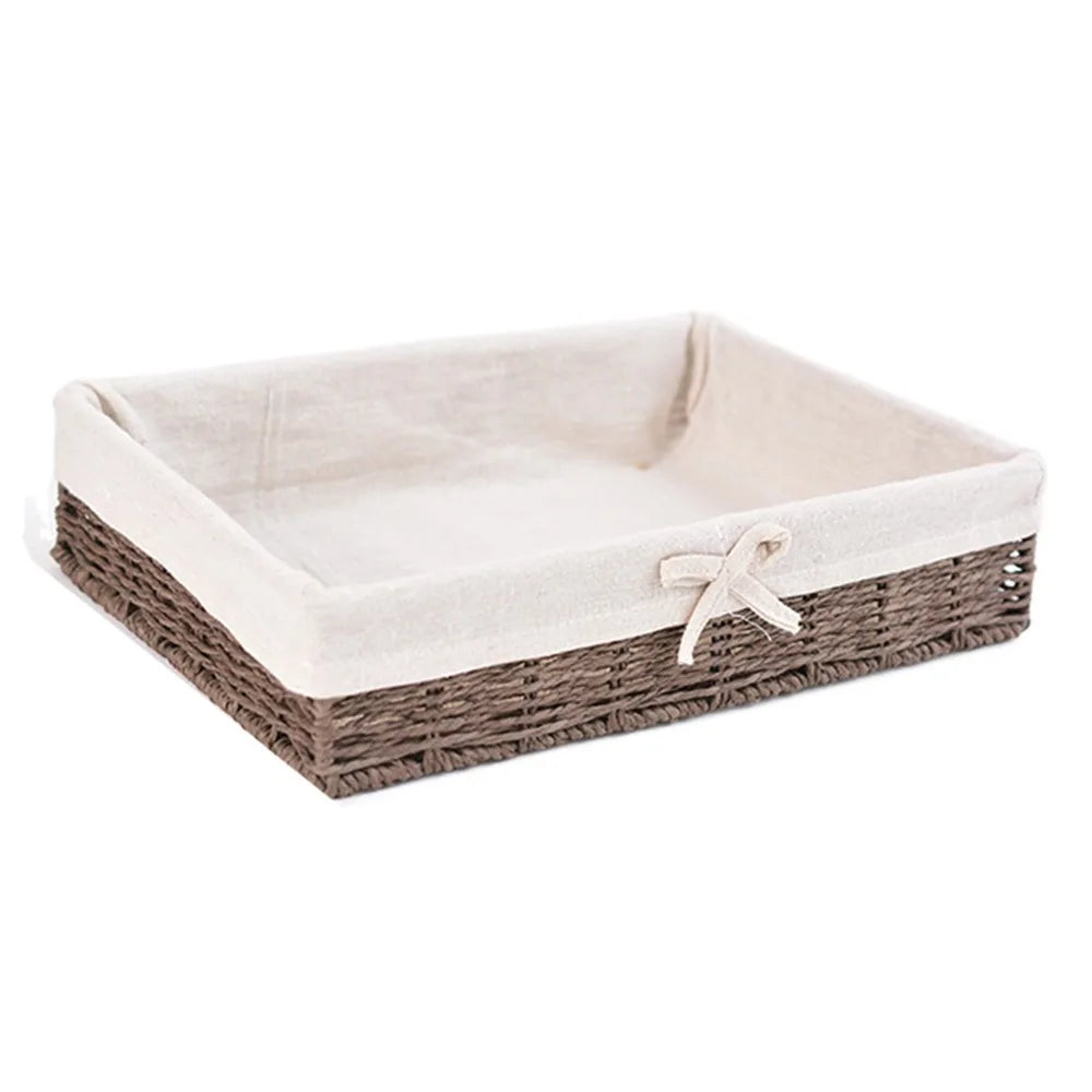 Handmade Rattan Storage Baskets