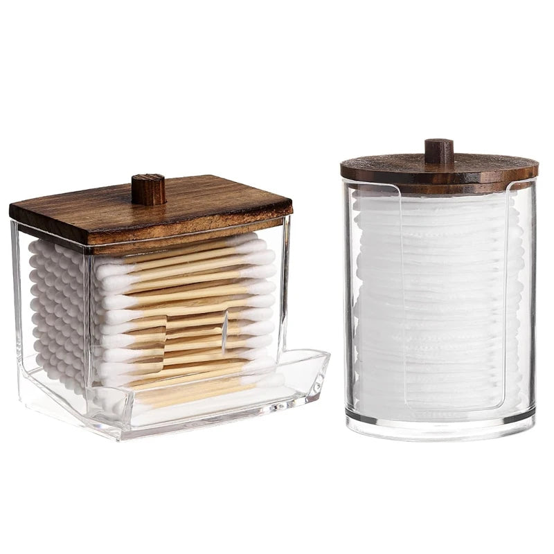 Bathroom Organizer Jars