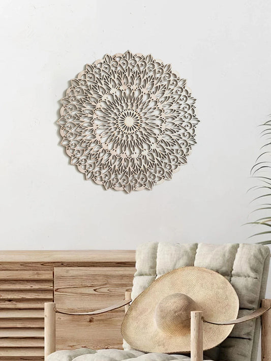 Wooden Mandala Art
