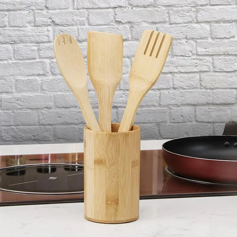 Bamboo Cooking Utensil Set