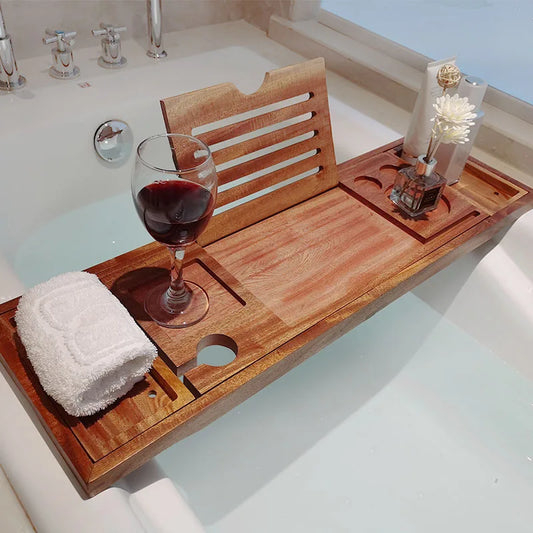 Luxury Wooden Bathtub Tray