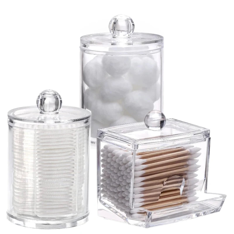 Bathroom Organizer Jars