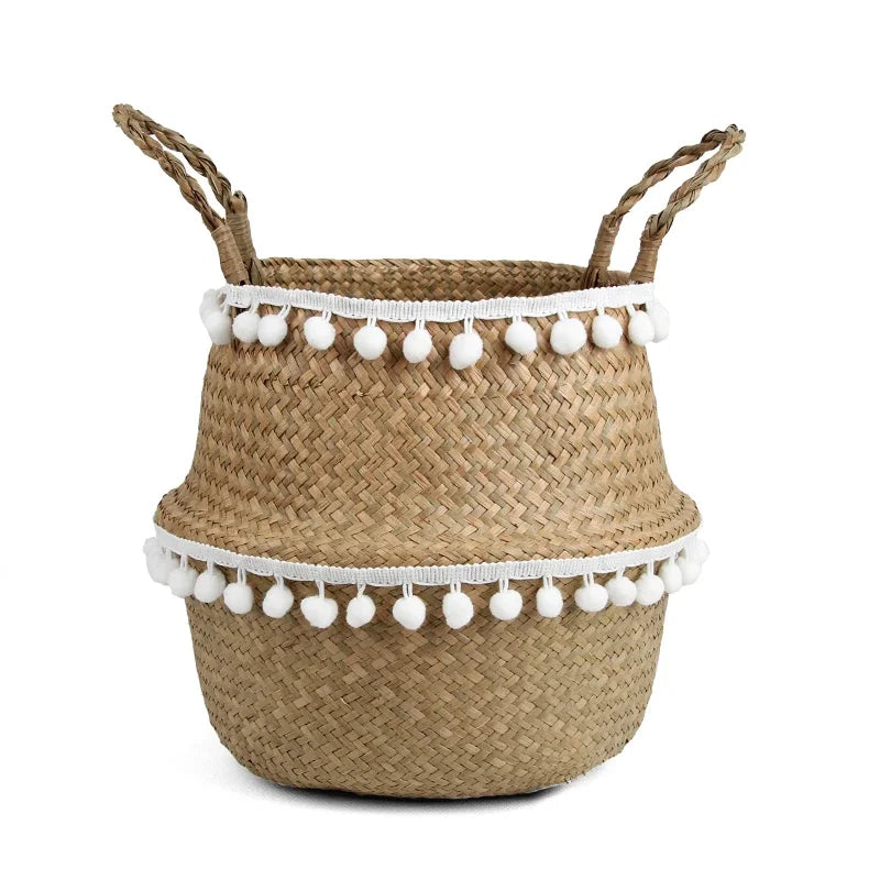 Handmade Bamboo Storage Baskets