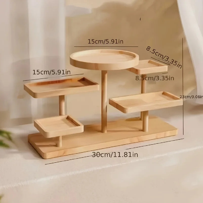 Wooden Display Shelf