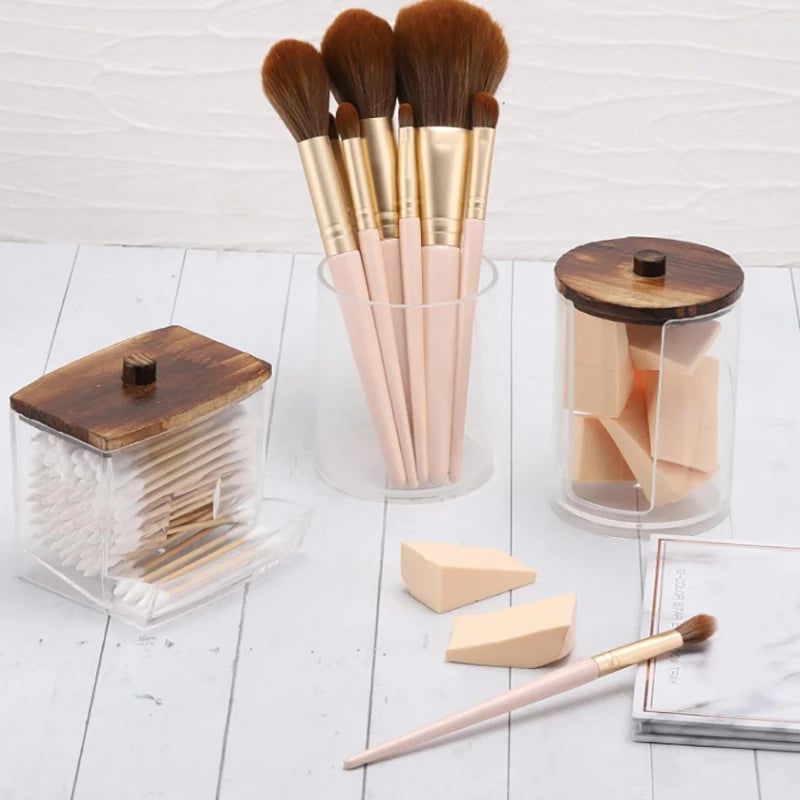Bathroom Organizer Jars