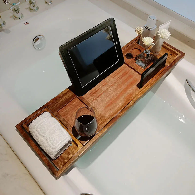 Luxury Wooden Bathtub Tray