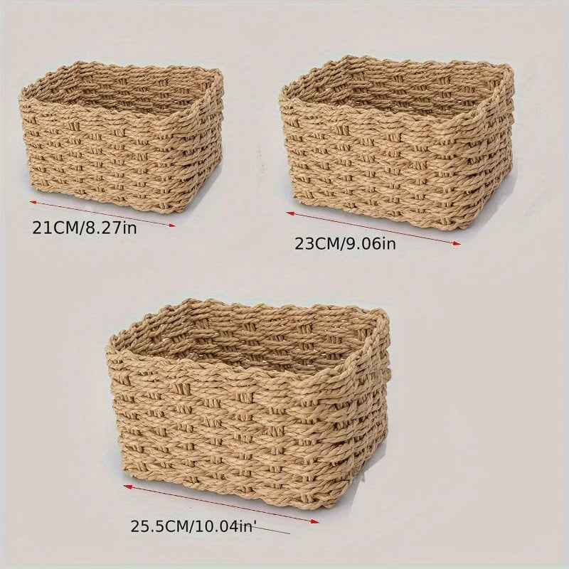 Braided Storage Baskets
