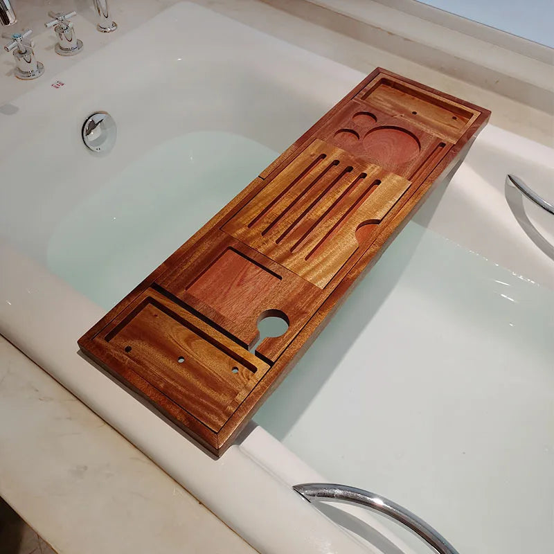 Luxury Wooden Bathtub Tray
