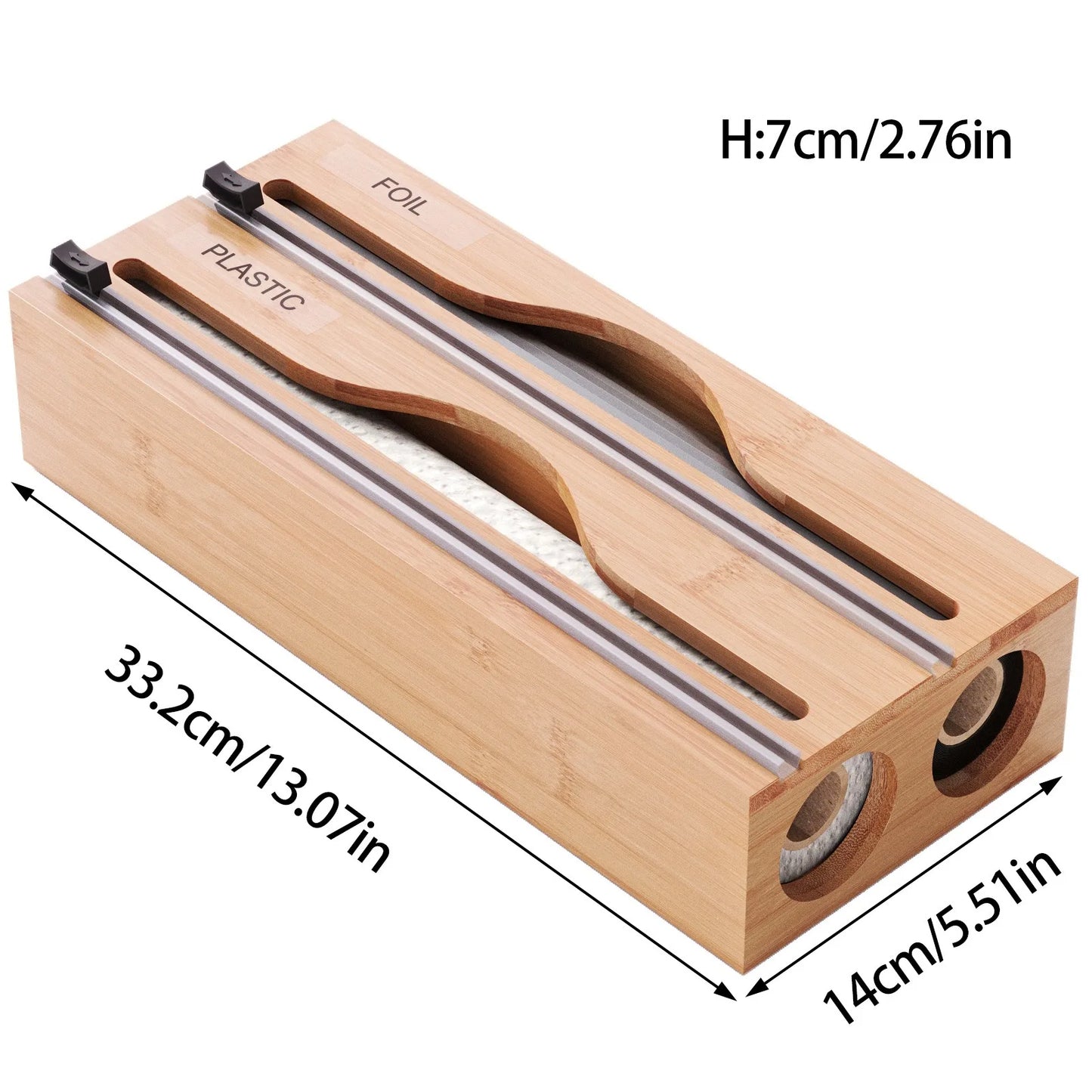 Bamboo Wrap Organizer