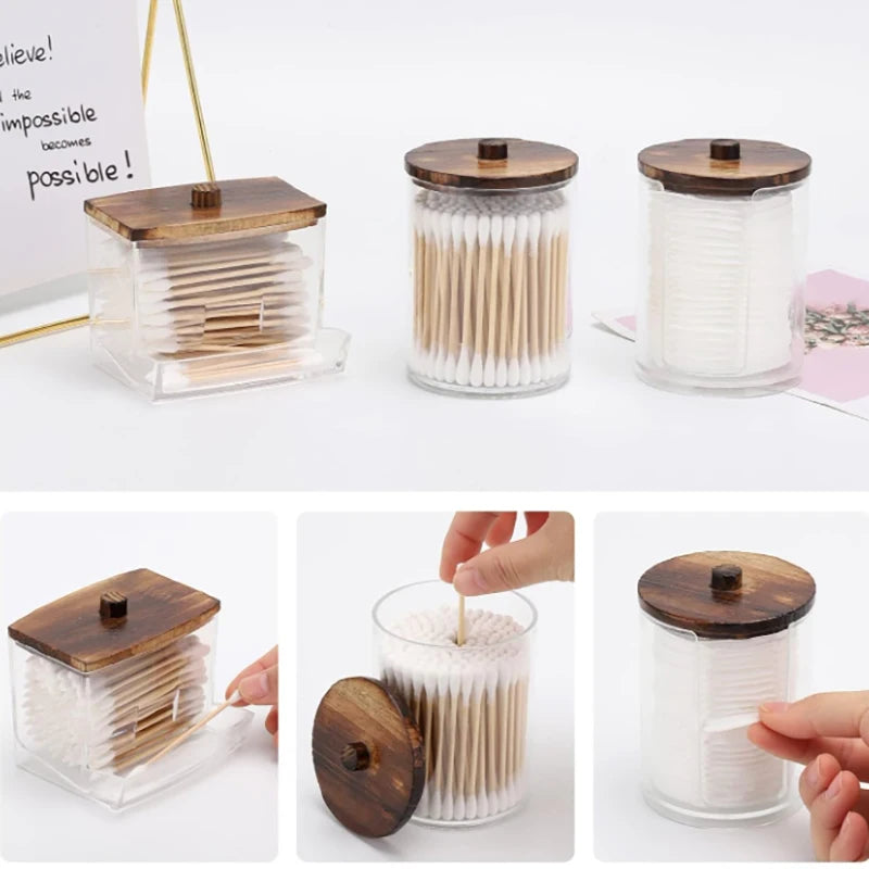 Bathroom Organizer Jars