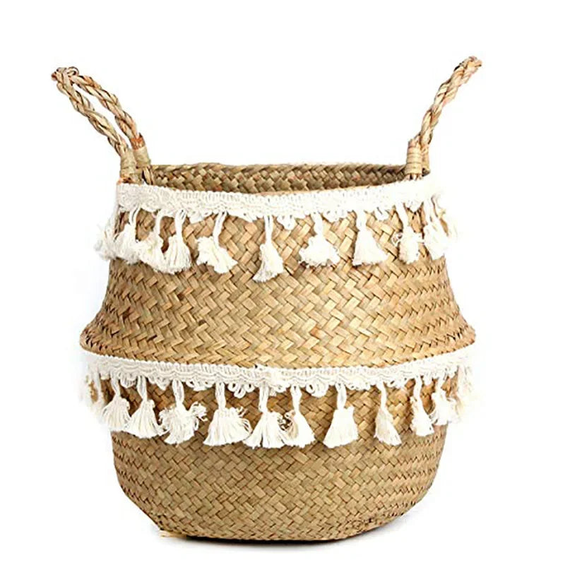 Handmade Bamboo Storage Baskets
