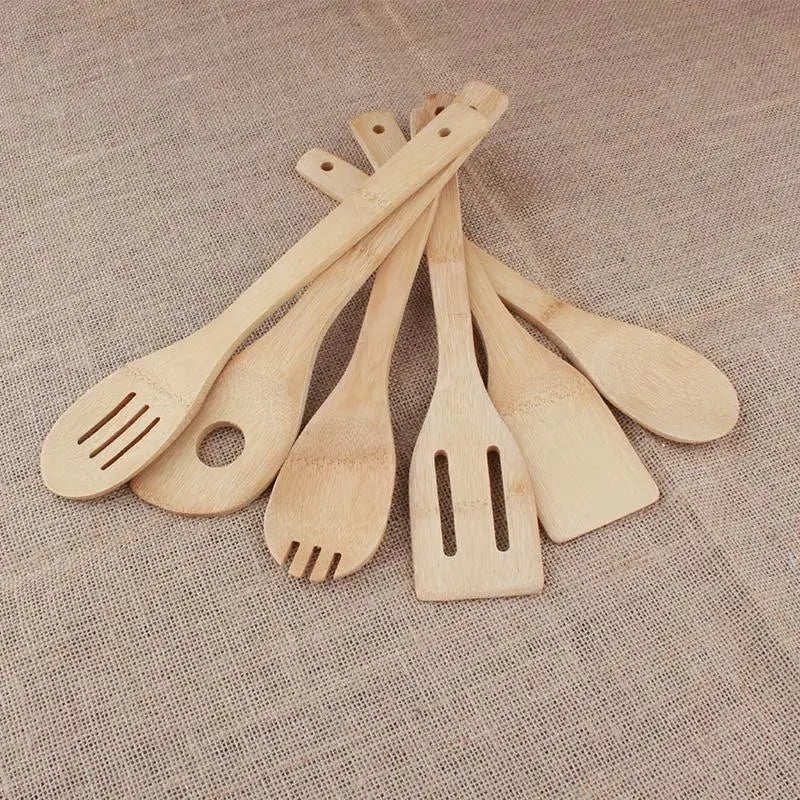Bamboo Cooking Utensil Set