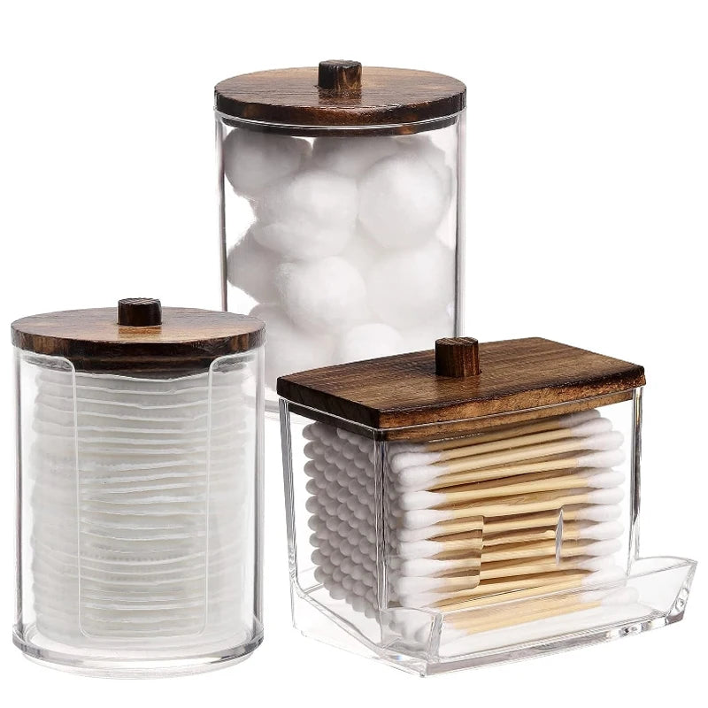 Bathroom Organizer Jars