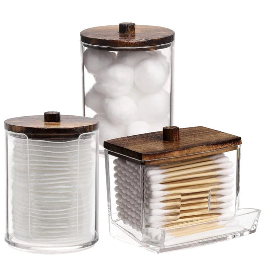 Bathroom Organizer Jars
