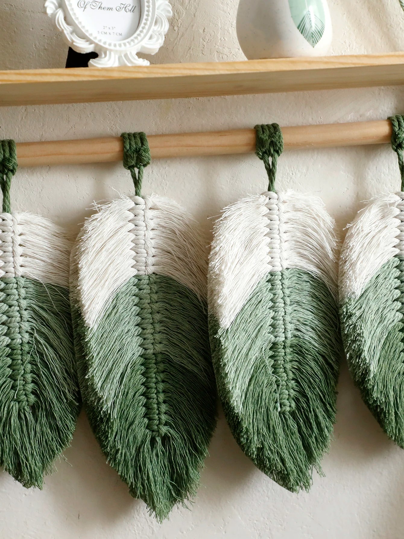 Floating Macrame Shelf