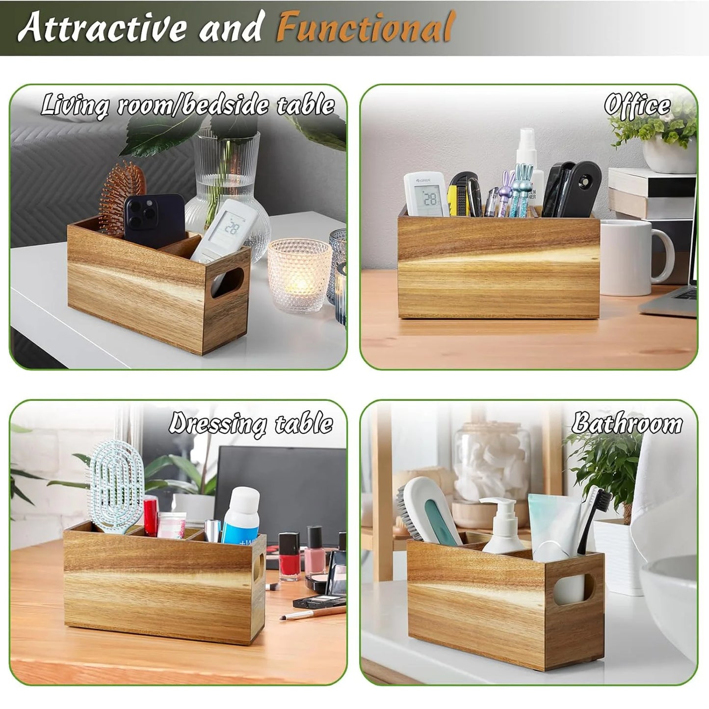 Wooden Utensil Storage
