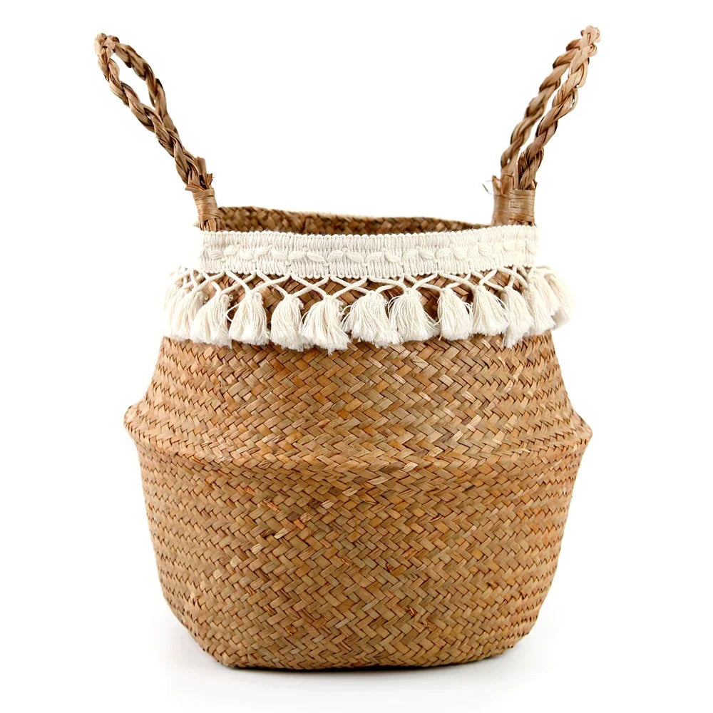 Handmade Bamboo Storage Baskets