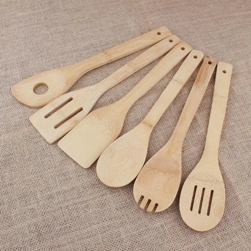 Bamboo Cooking Utensil Set