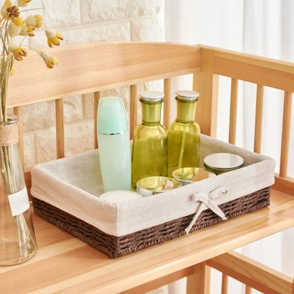 Handmade Rattan Storage Baskets
