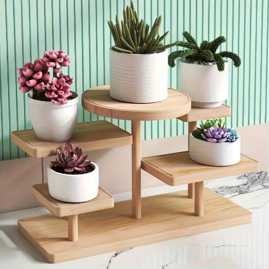 Wooden Display Shelf
