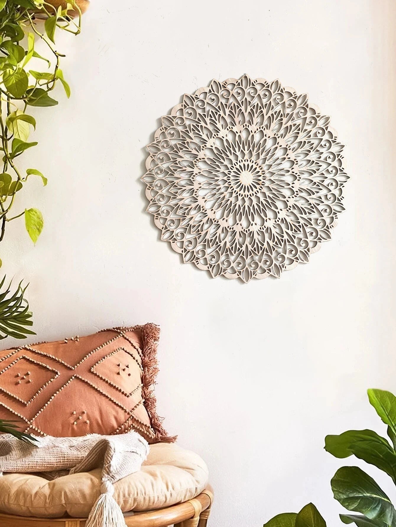 Wooden Mandala Art