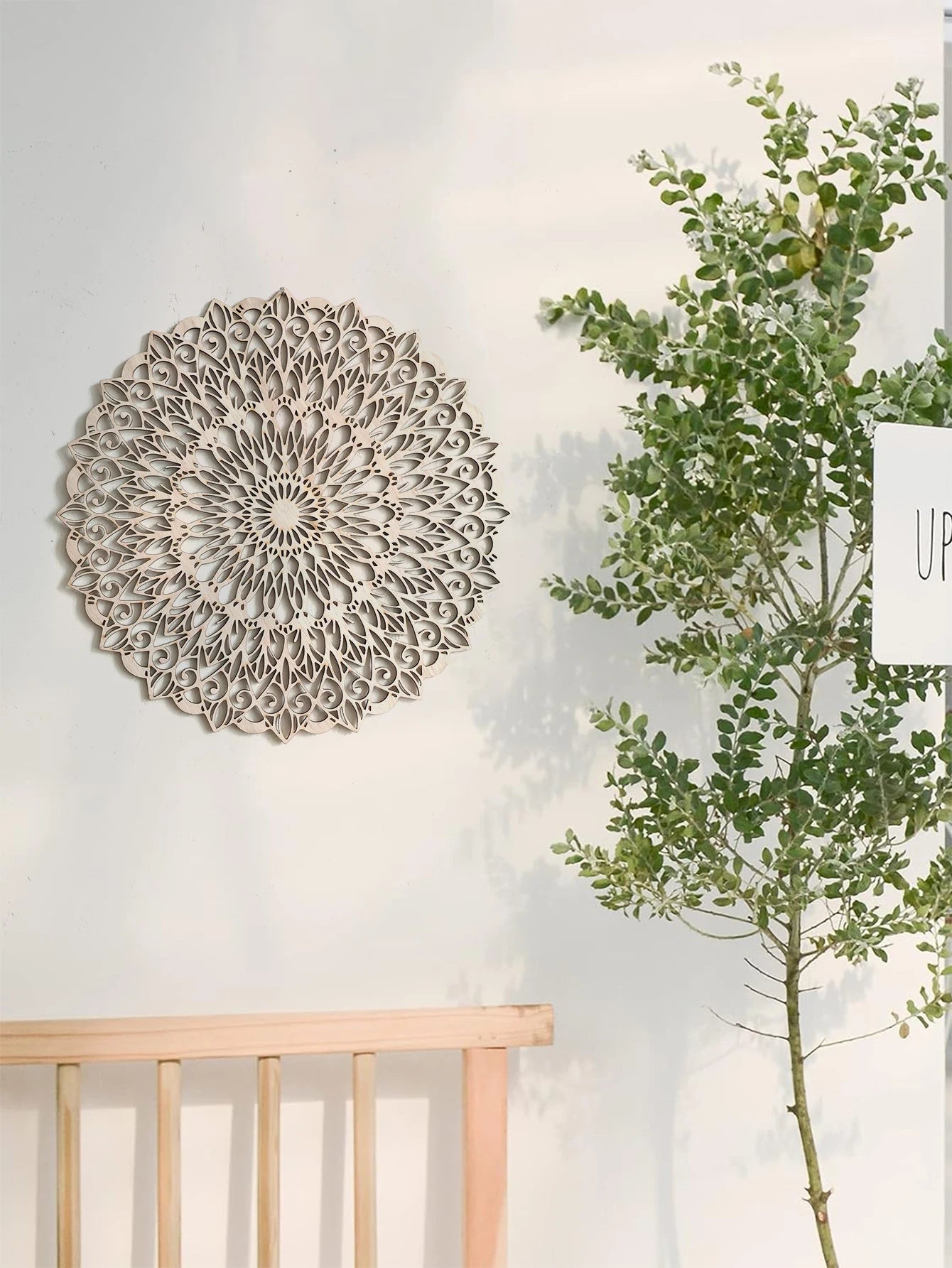 Wooden Mandala Art