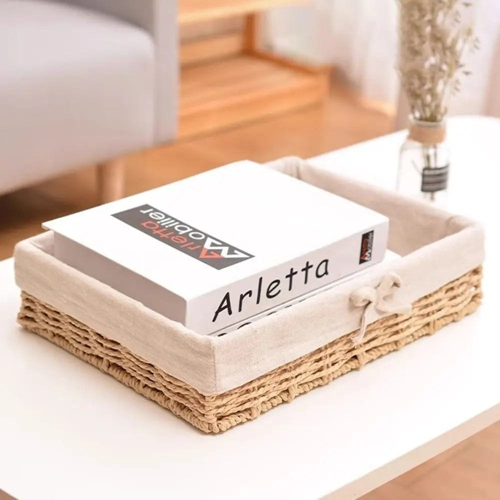 Handmade Rattan Storage Baskets