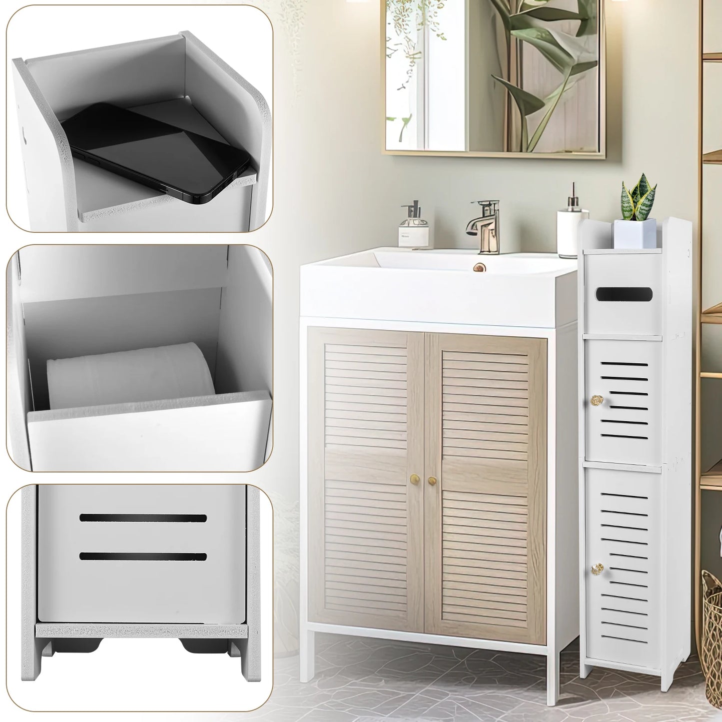 Tall Cabinet Organizer
