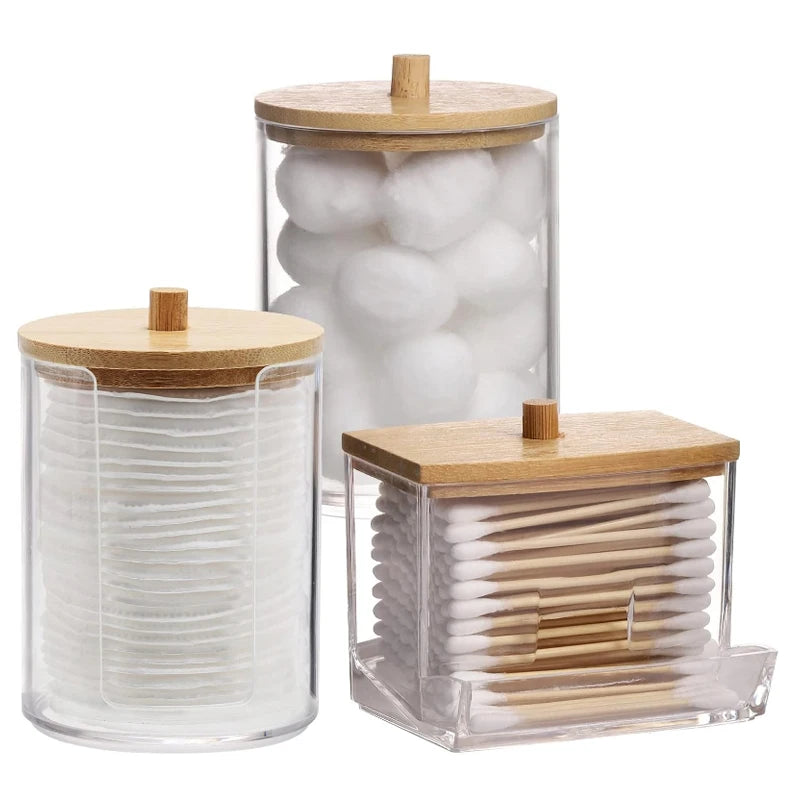 Bathroom Organizer Jars